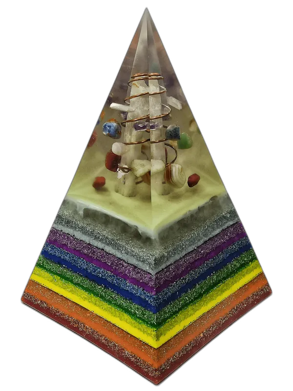 Piramide Nubian GIGANTE!! XL 7 Chakras