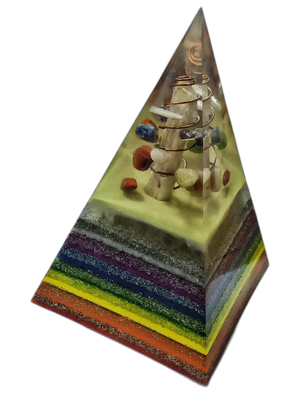 Piramide Nubian GIGANTE!! XL 7 Chakras