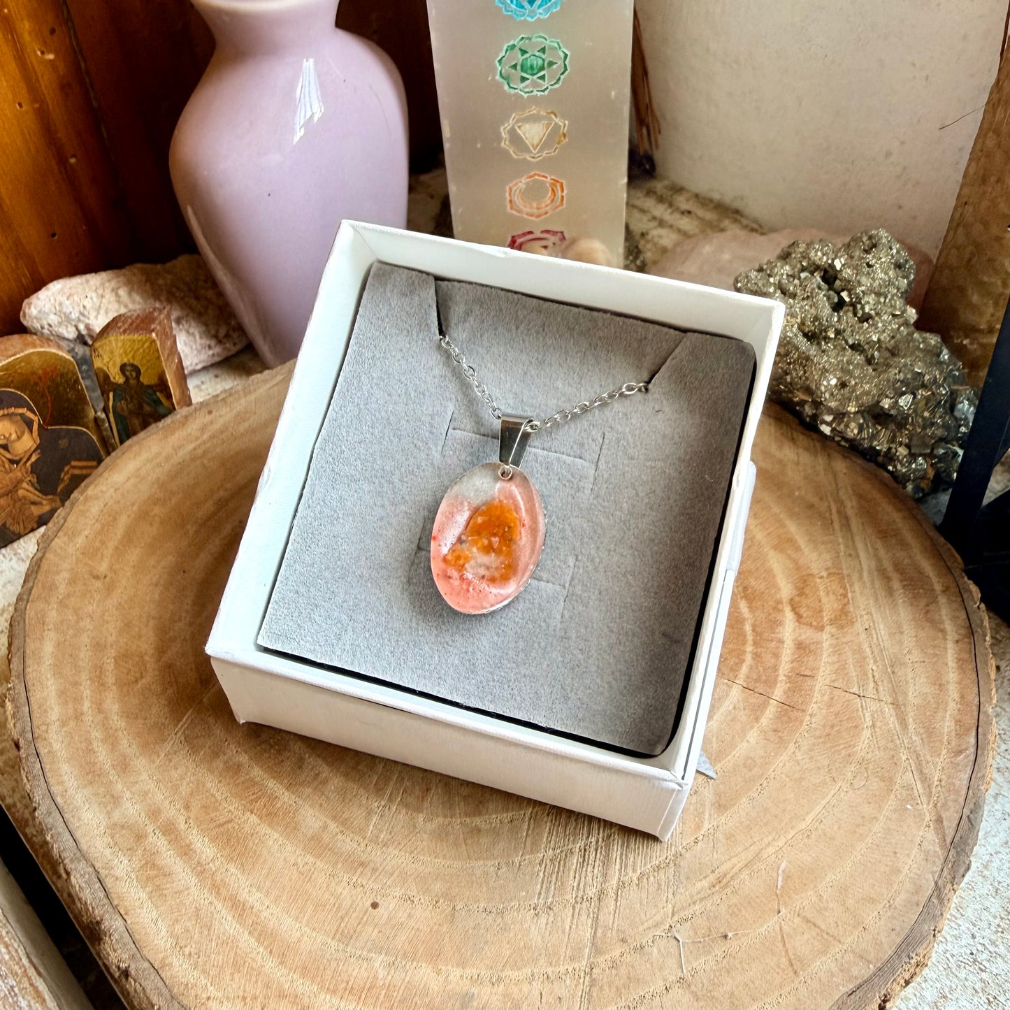 Collar de Orgonita de la Abundancia