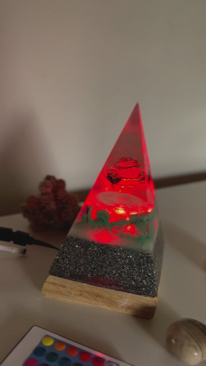 Lampara de Orgonita Nubian S